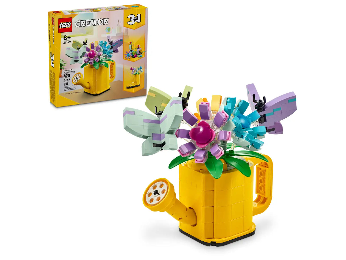 Flowers In Watering Can #31149