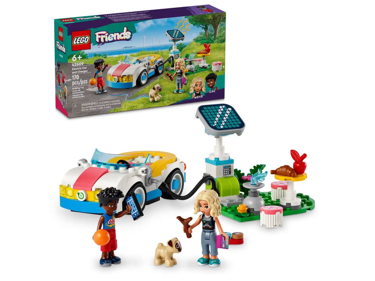 Electric Car And Charger #42609