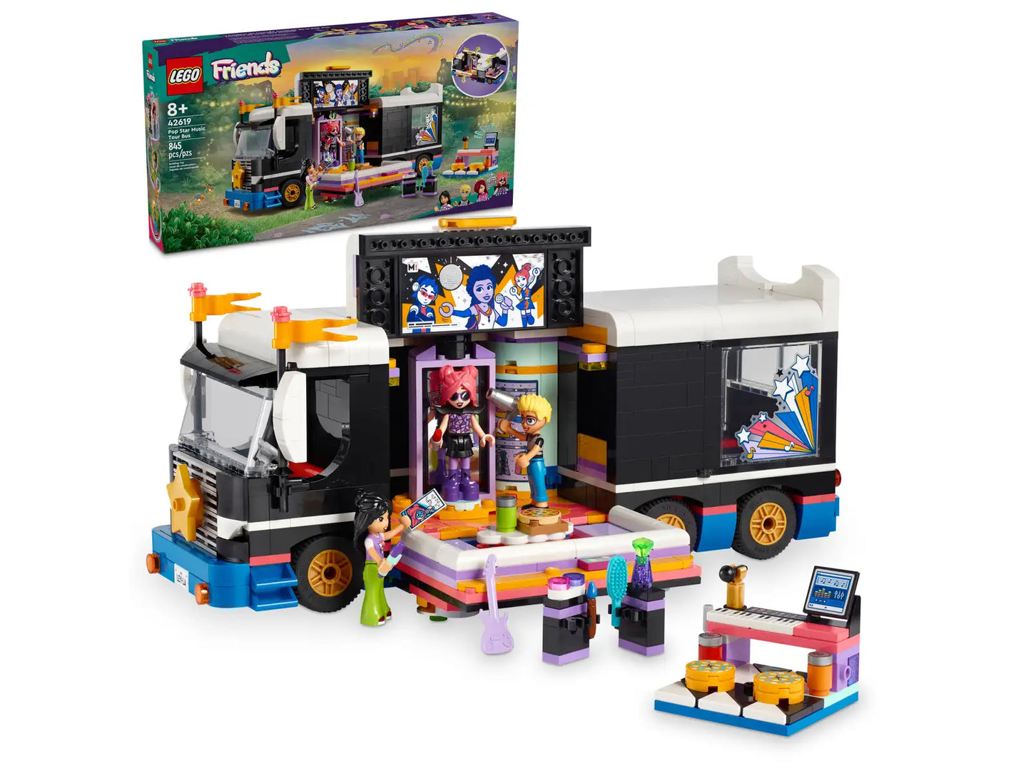 Pop Star Music Tour Bus #42619