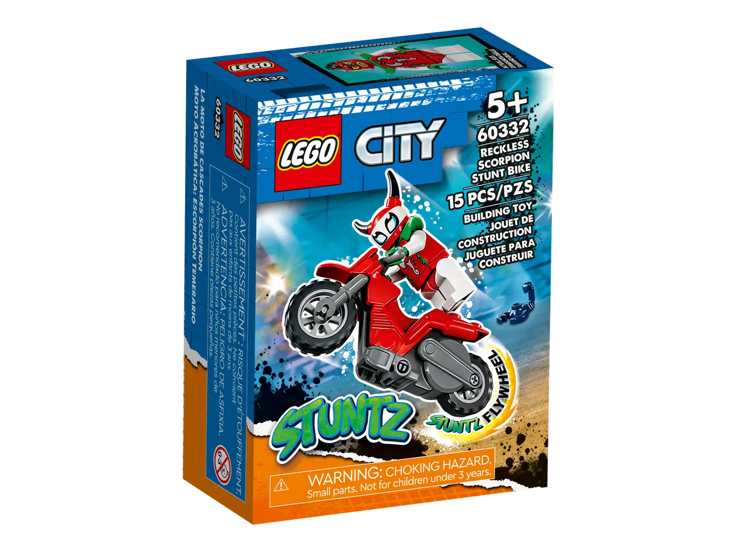 Reckless Scorpion Stunt Bike #60332