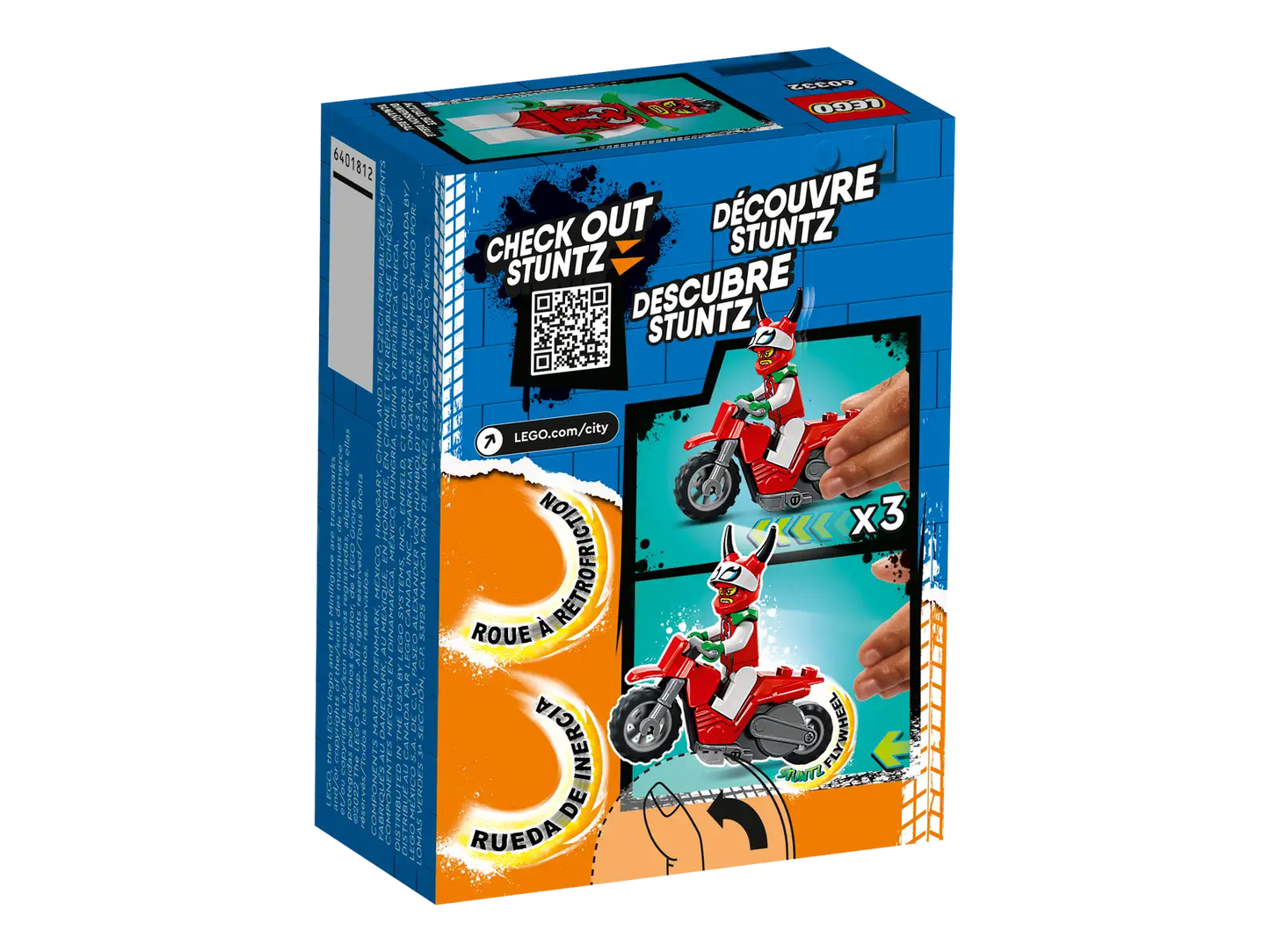 Reckless Scorpion Stunt Bike #60332