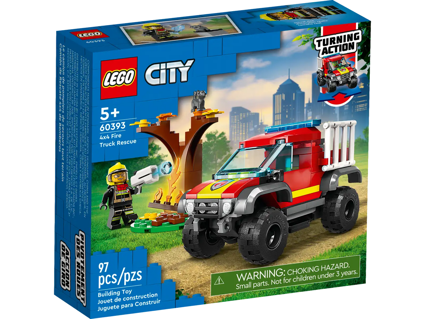 4X4 Fire Truck Rescue #60393