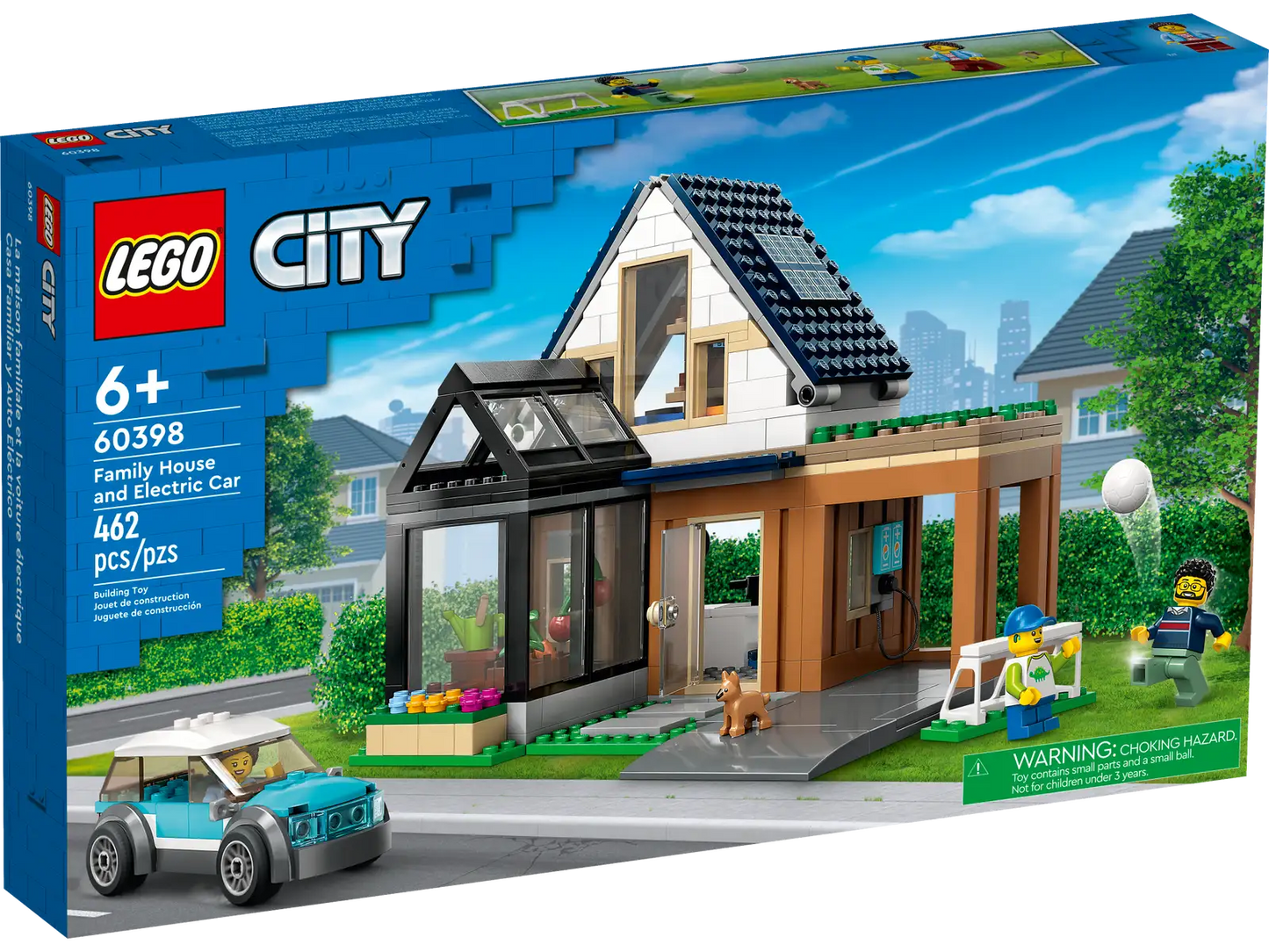 Family House And Electric Car #60398