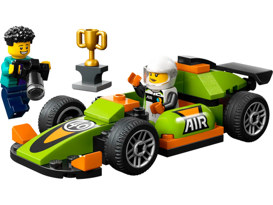 Green Race Car #60399