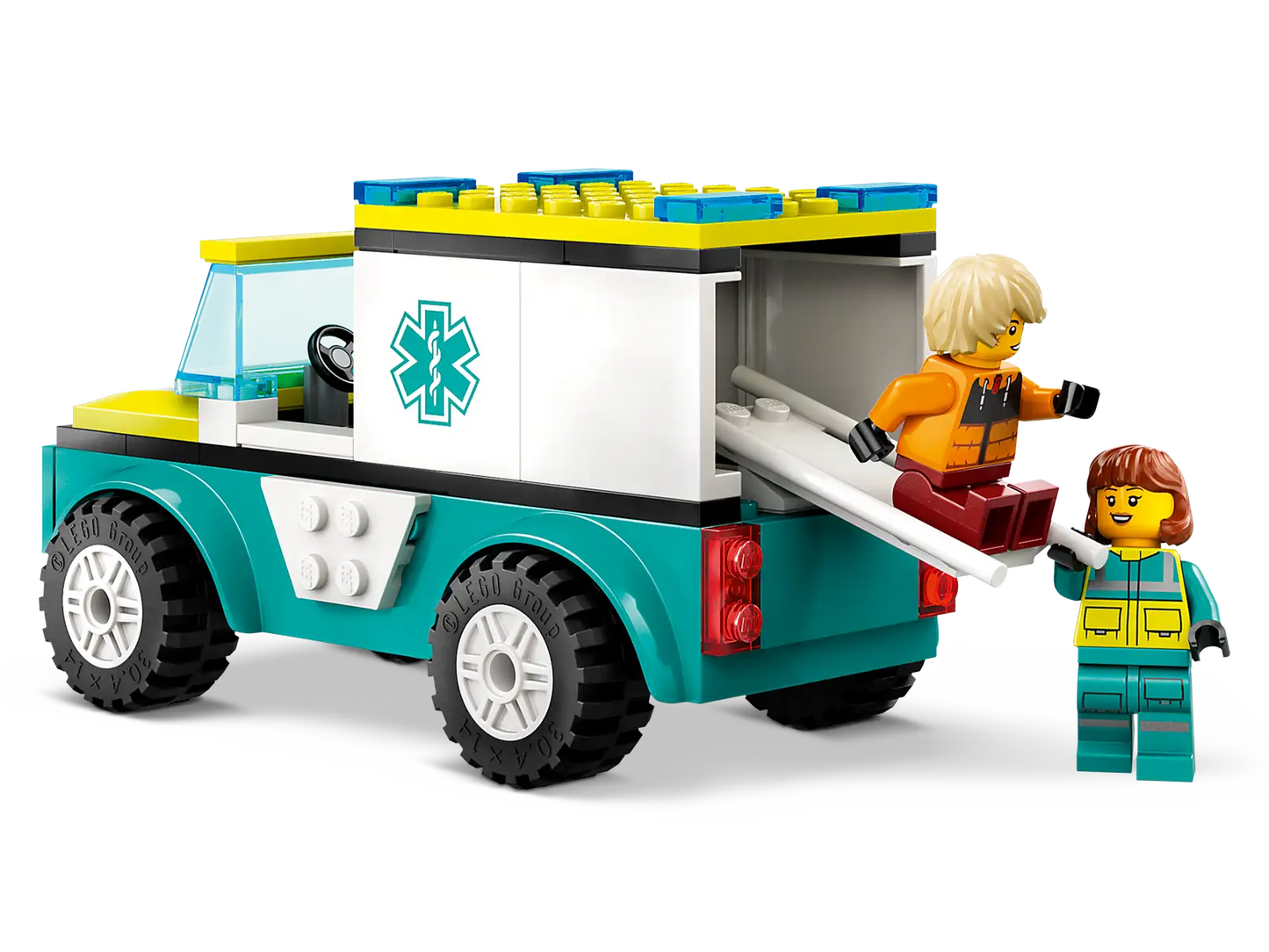 Emergency Ambulance And Snowboarder #60403