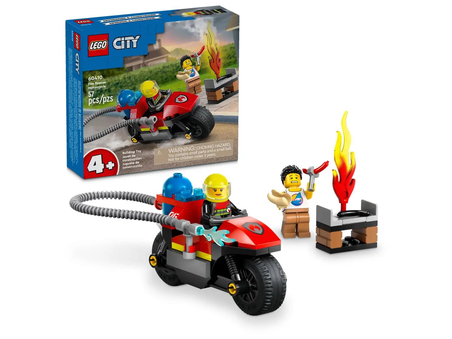 Fire Rescue Motorcycle #60410