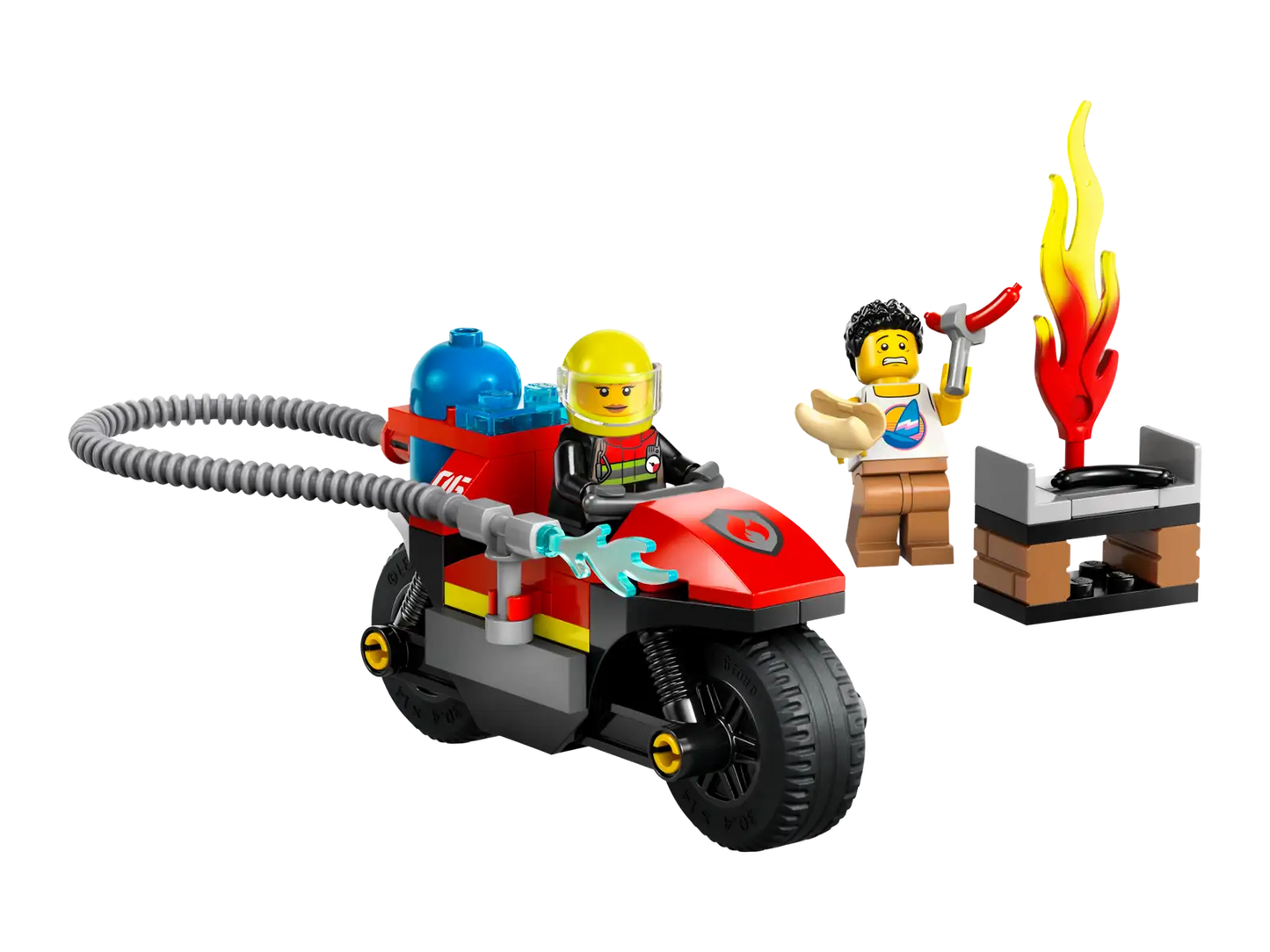 Fire Rescue Motorcycle #60410