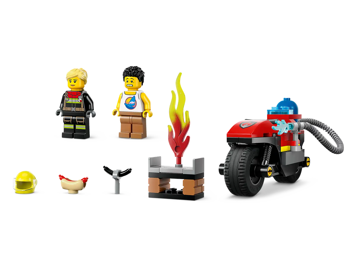Fire Rescue Motorcycle #60410
