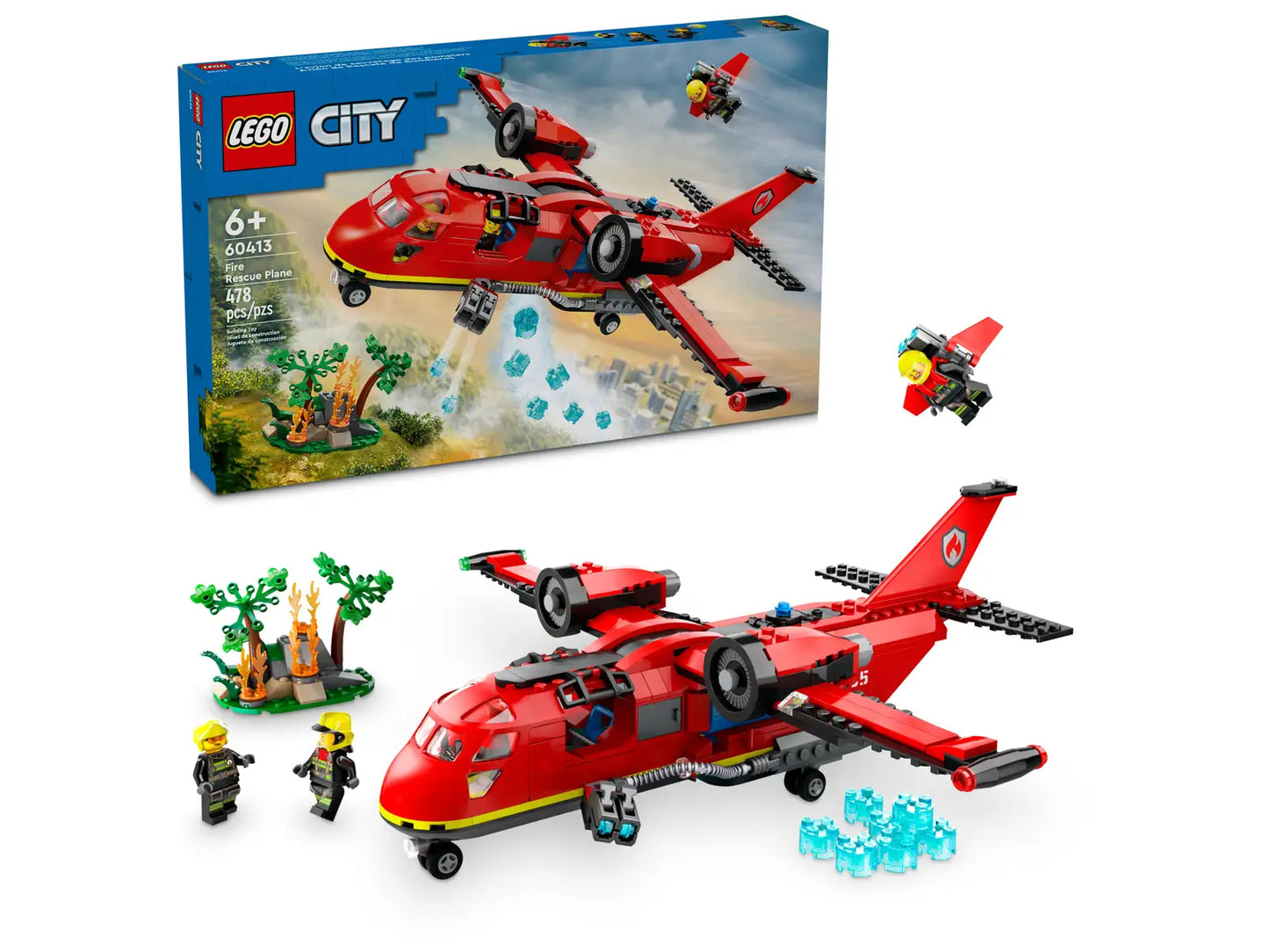 Fire Rescue Plane #60413