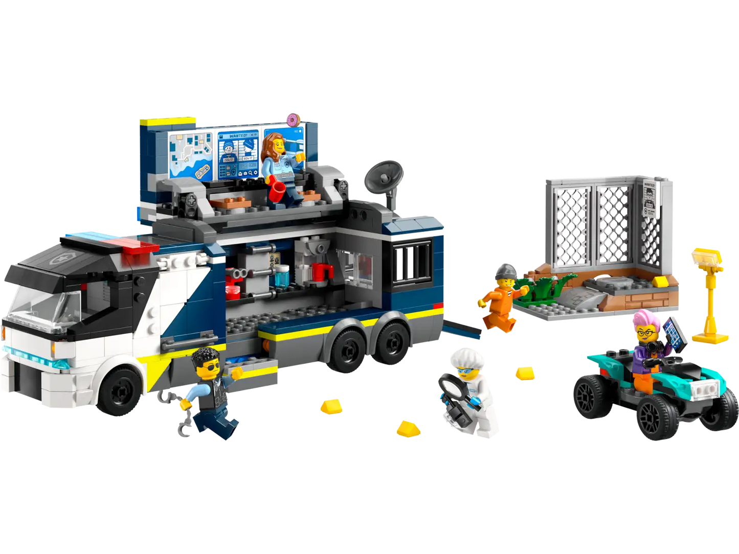 Police Mobile Crime Lab Truck #60418