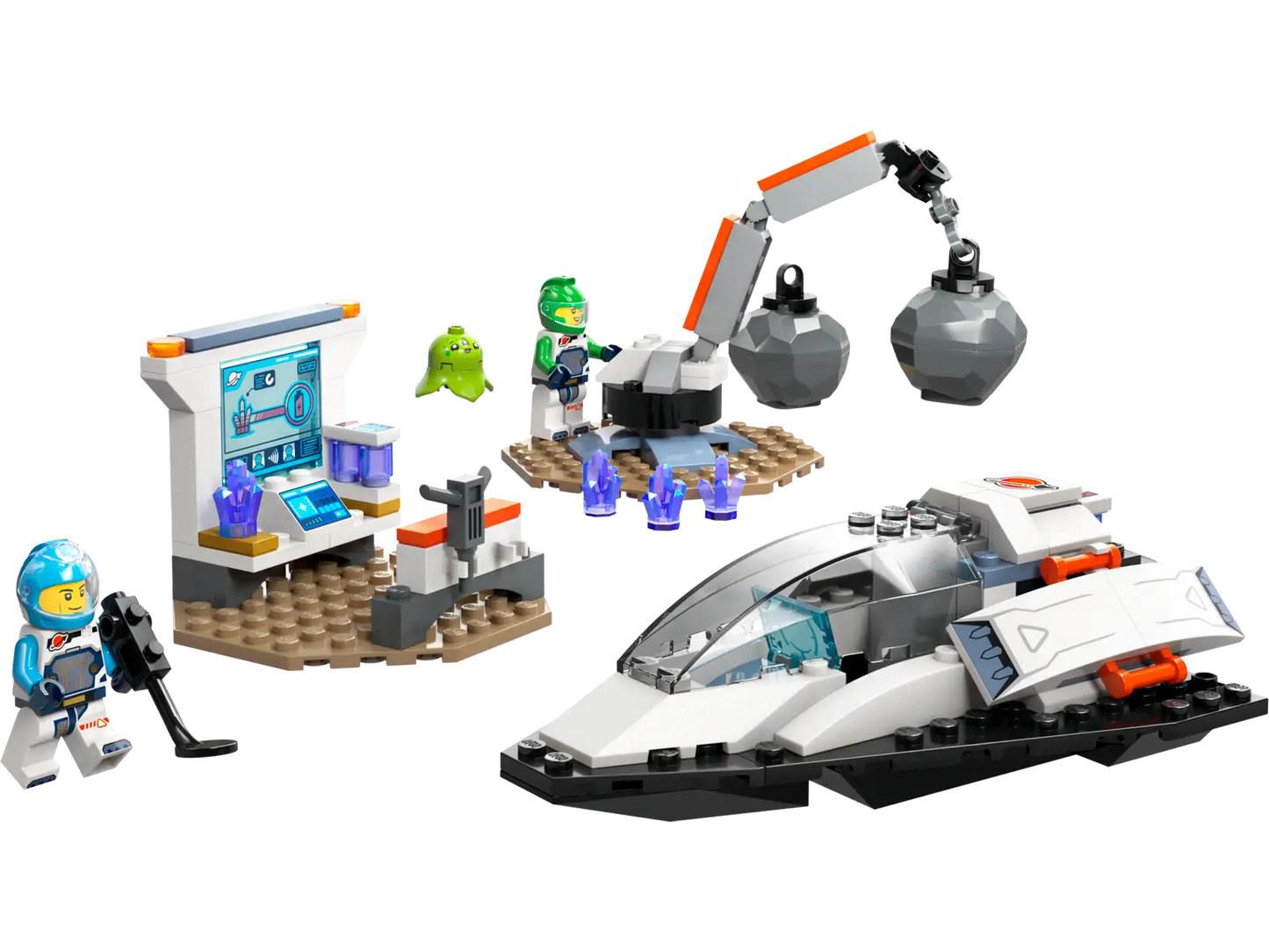Spaceship And Asteroid Discovery #60429