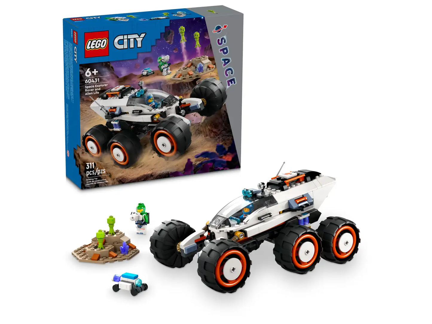 Space Explorer Rover And Alien Life #60431