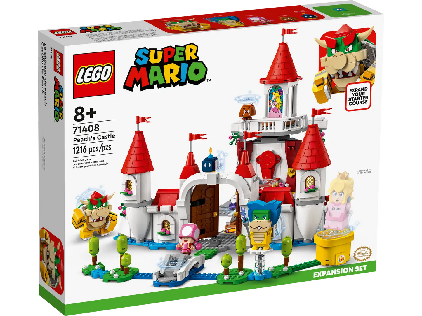 Peach'S Castle Expansion Set #71408