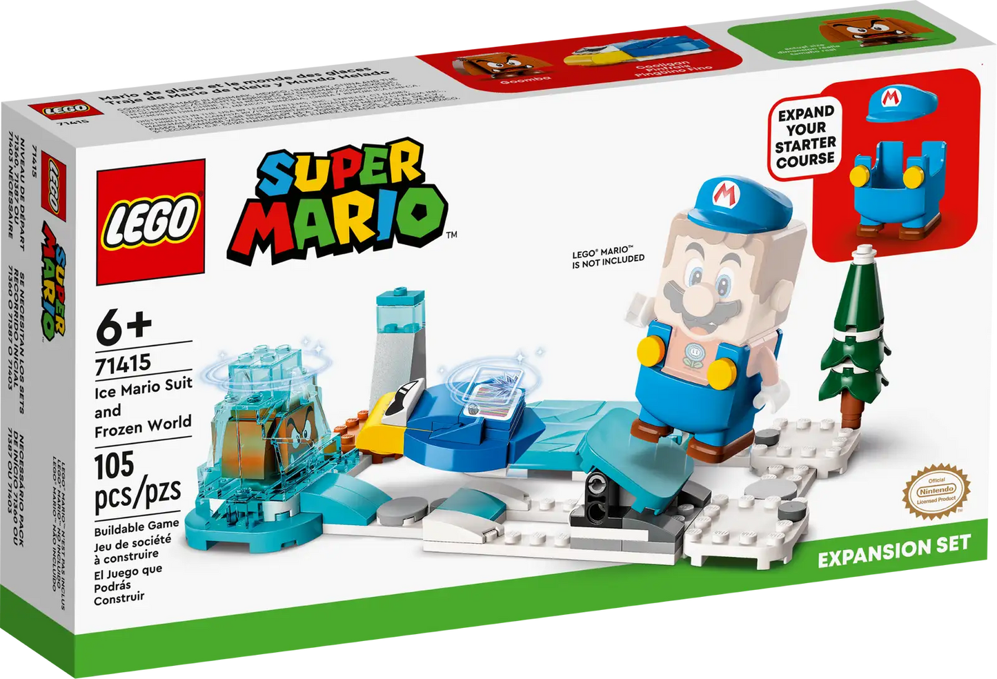 Ice Mario Suit And Frozen World Expansion Set #71415
