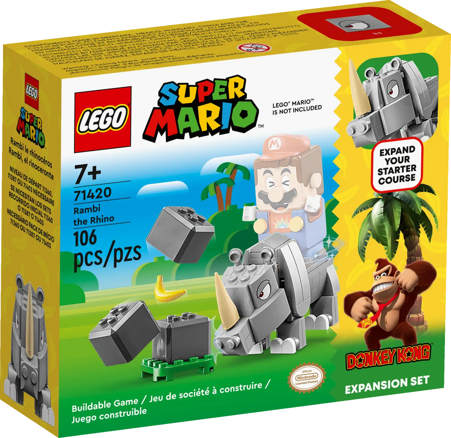Rambi The Rhino Expansion Set #71420