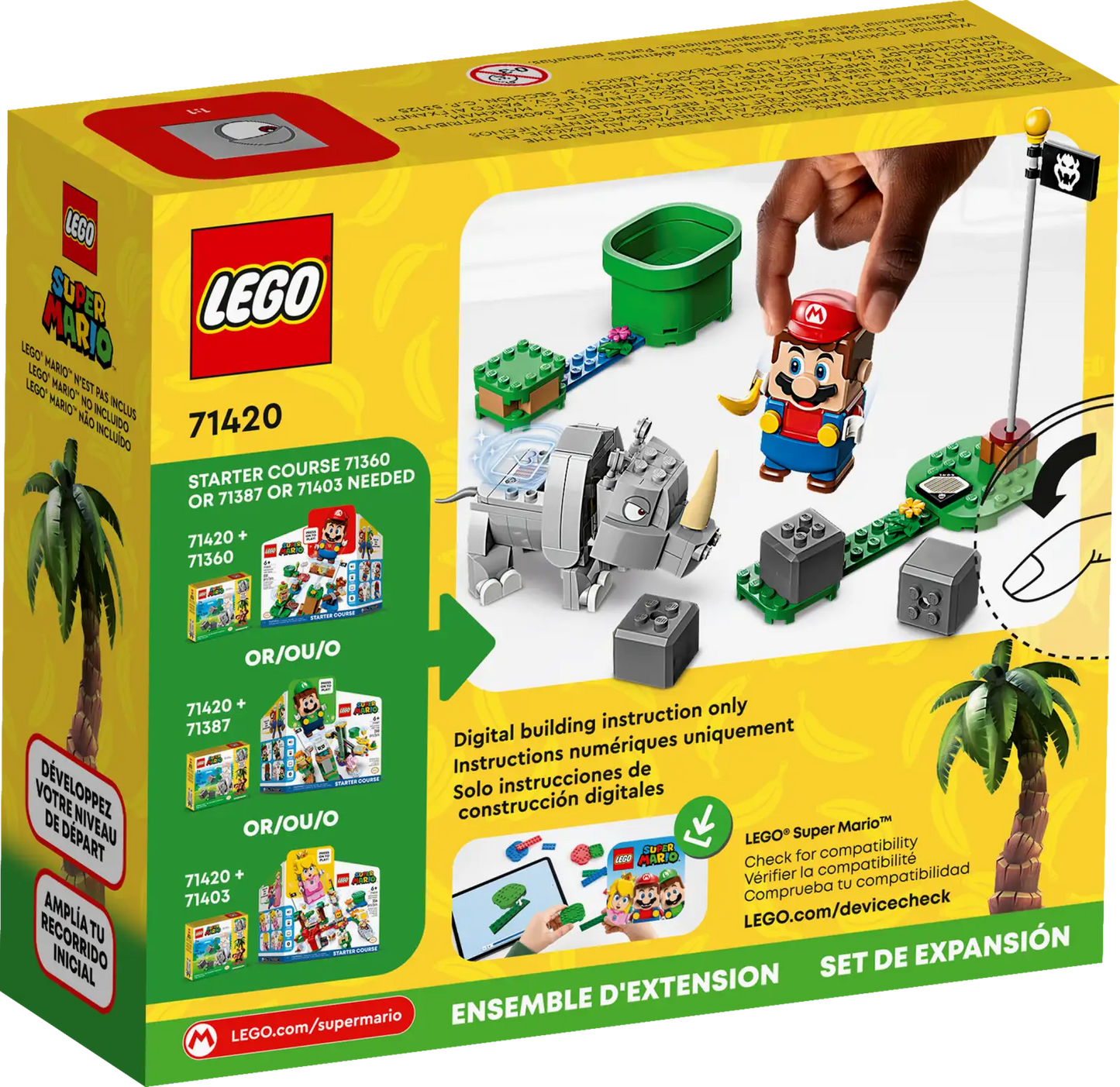 Rambi The Rhino Expansion Set #71420