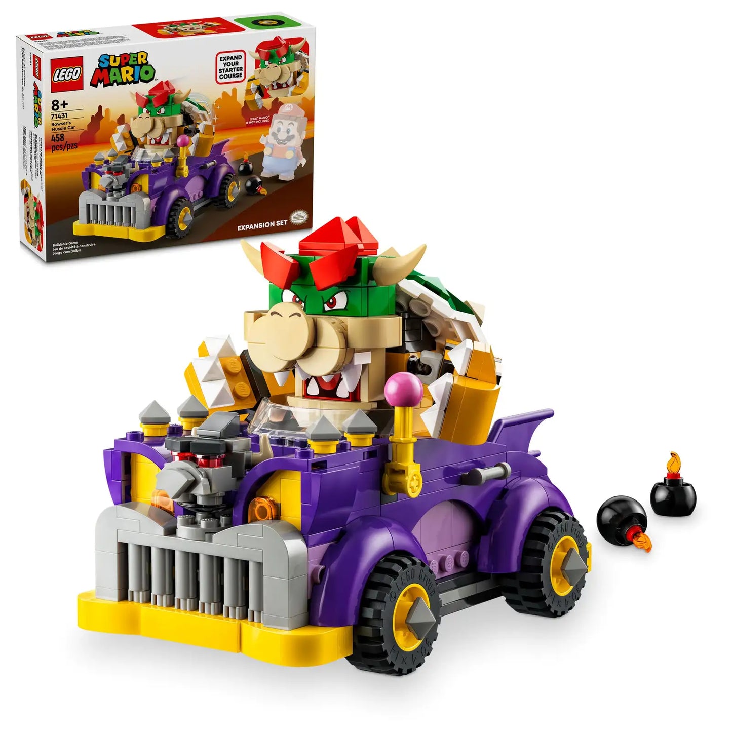 Bowser'S Muscle Car Expansion Set #71431
