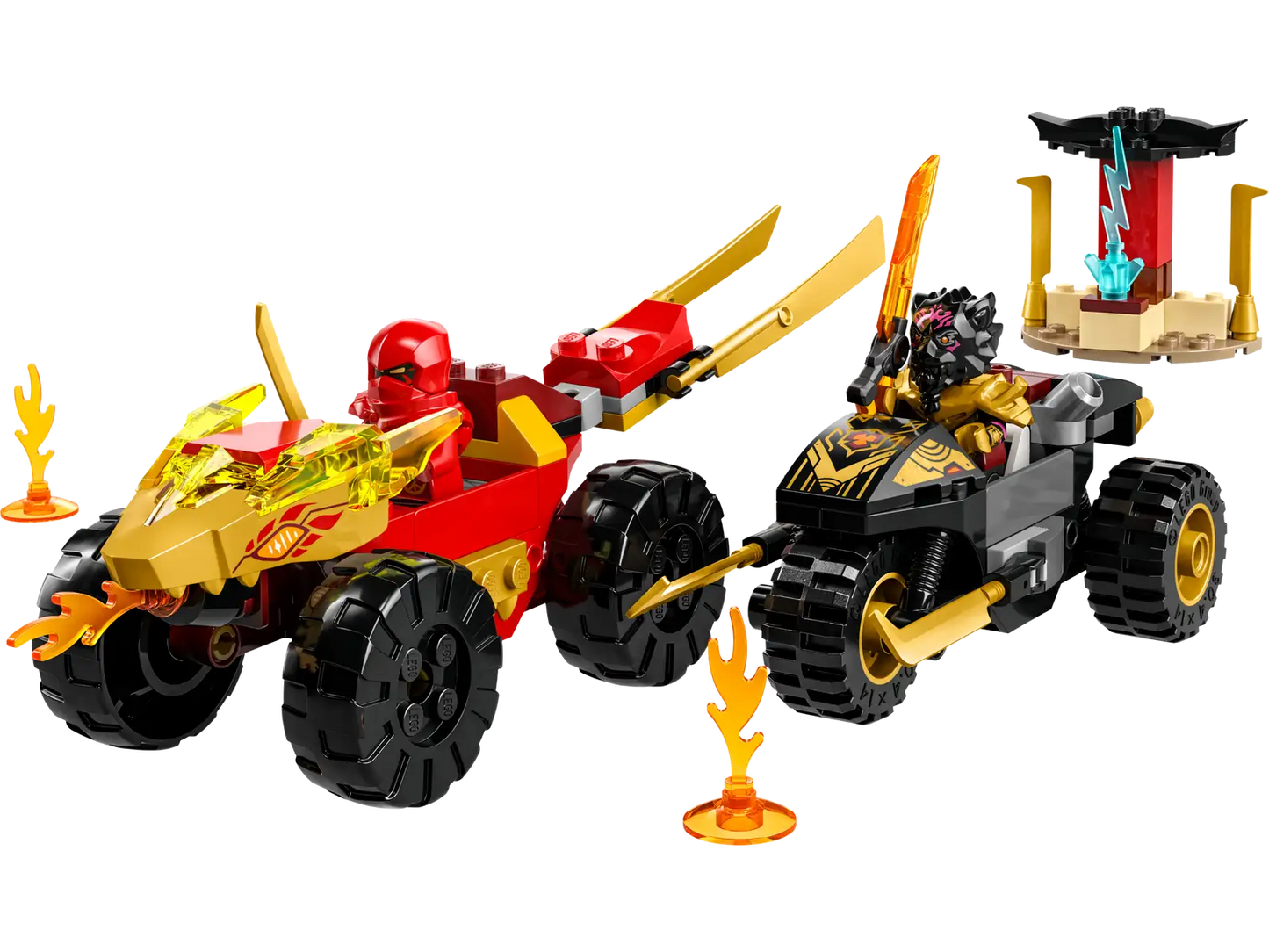 Kai And Ras'S Car And Bike Battle #71789
