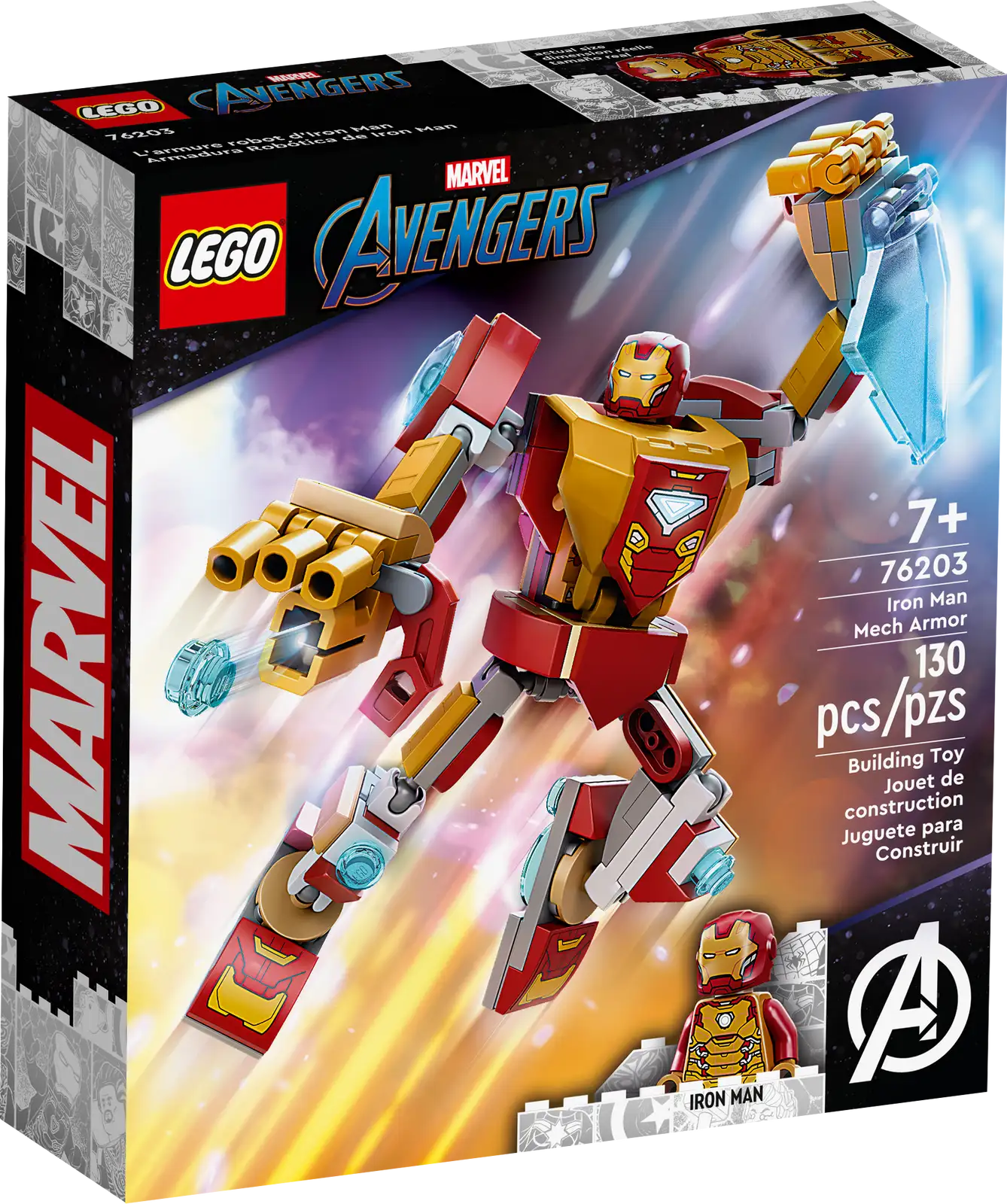 Iron Man Mech Armor #76203