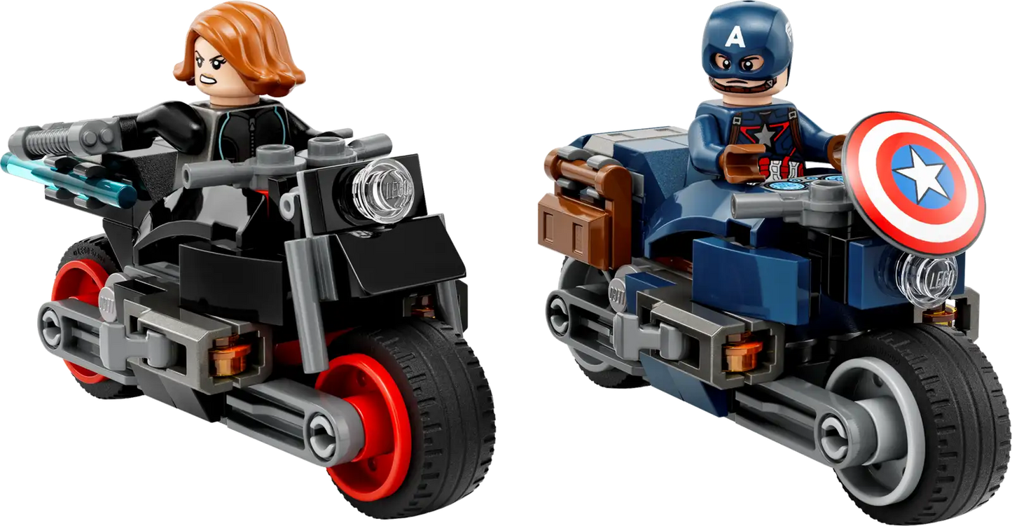 Black Widow & Captain America Motorcycles #76260