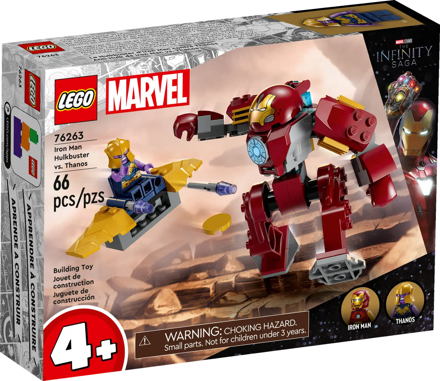 Iron Man Hulkbuster Vs. Thanos #76263