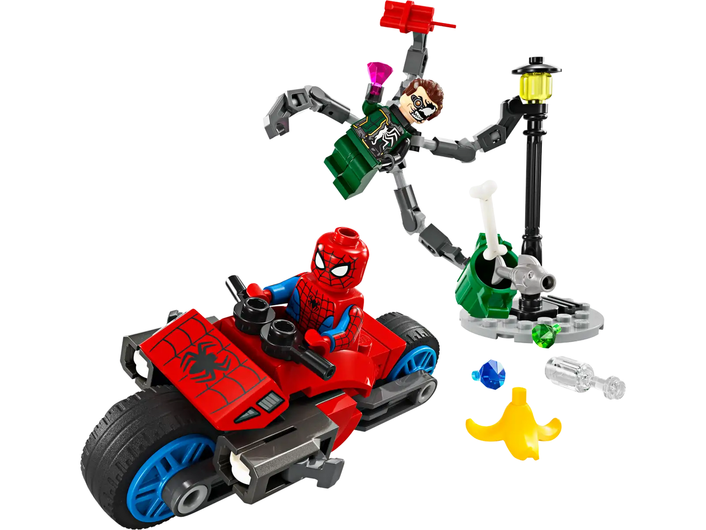 Motorcycle Chase: Spider-Man Vs. Doc Ock #76275