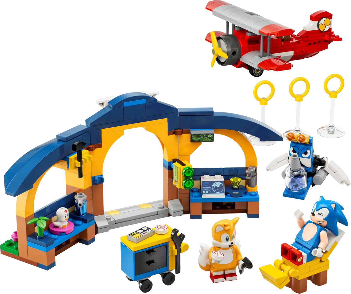 Tails' Workshop And Tornado Plane #76991