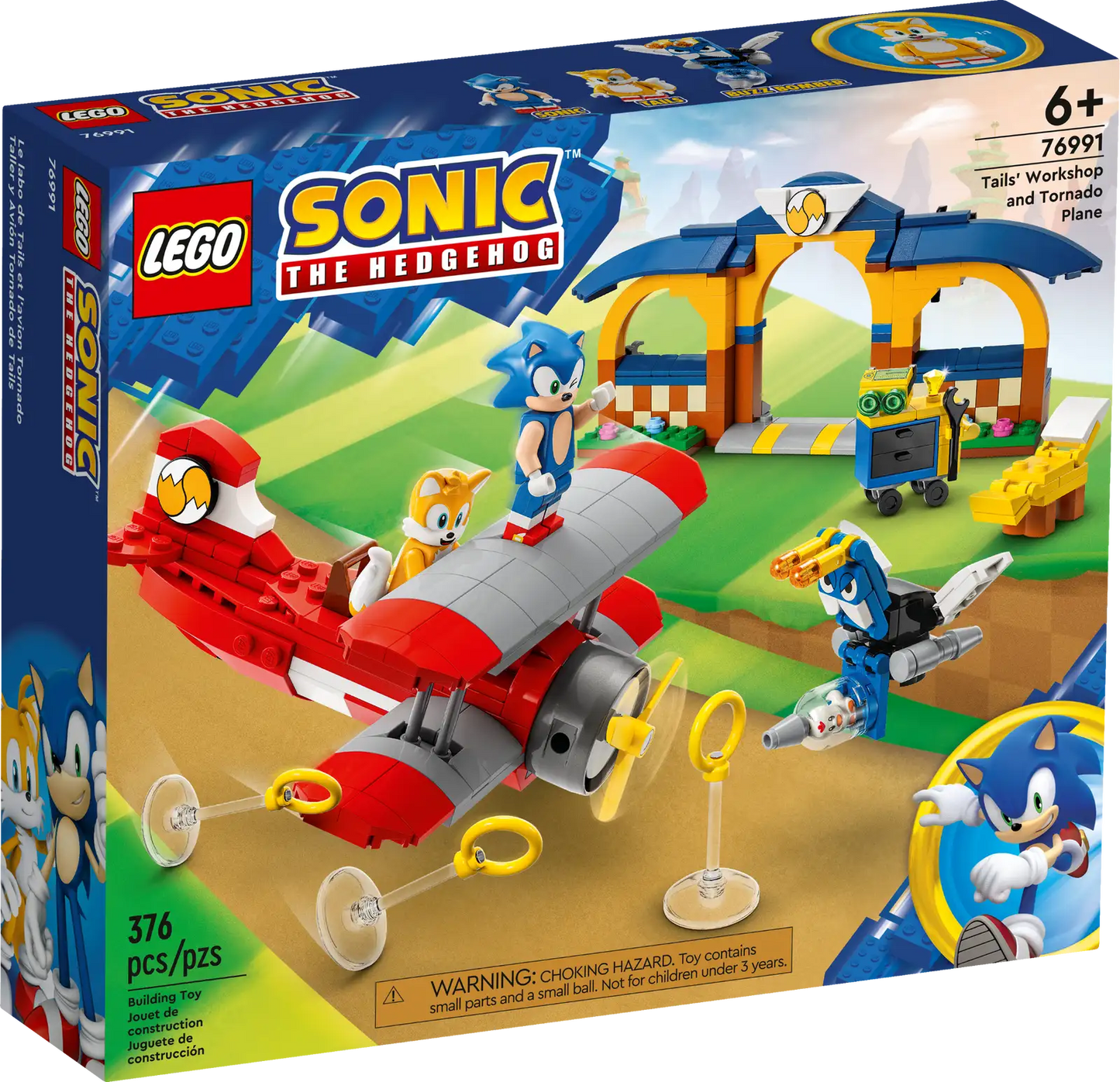 Tails' Workshop And Tornado Plane #76991
