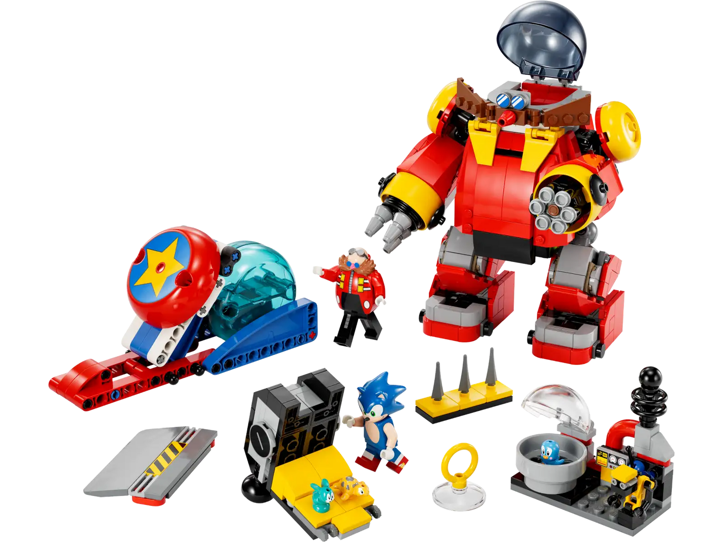 Sonic Vs. Dr. Eggman'S Death Egg Robot #76993
