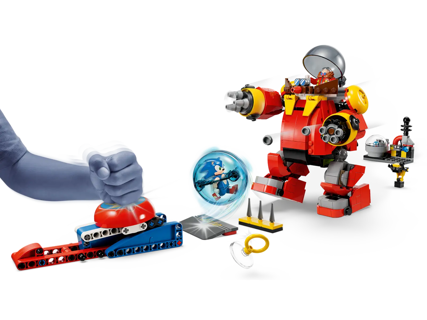 Sonic Vs. Dr. Eggman'S Death Egg Robot #76993