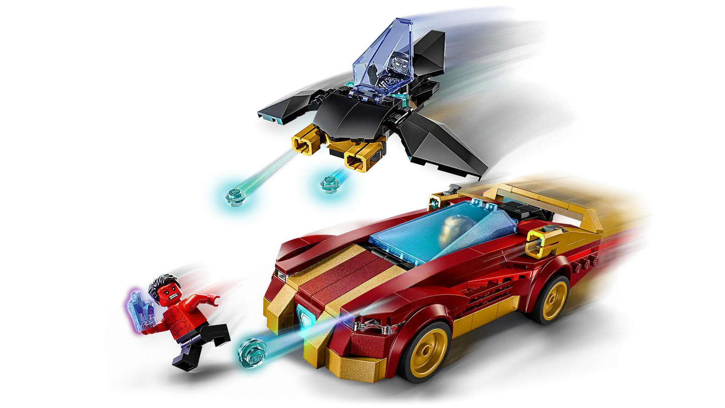 Iron Man Car & Black Panther vs. Red Hulk #76310