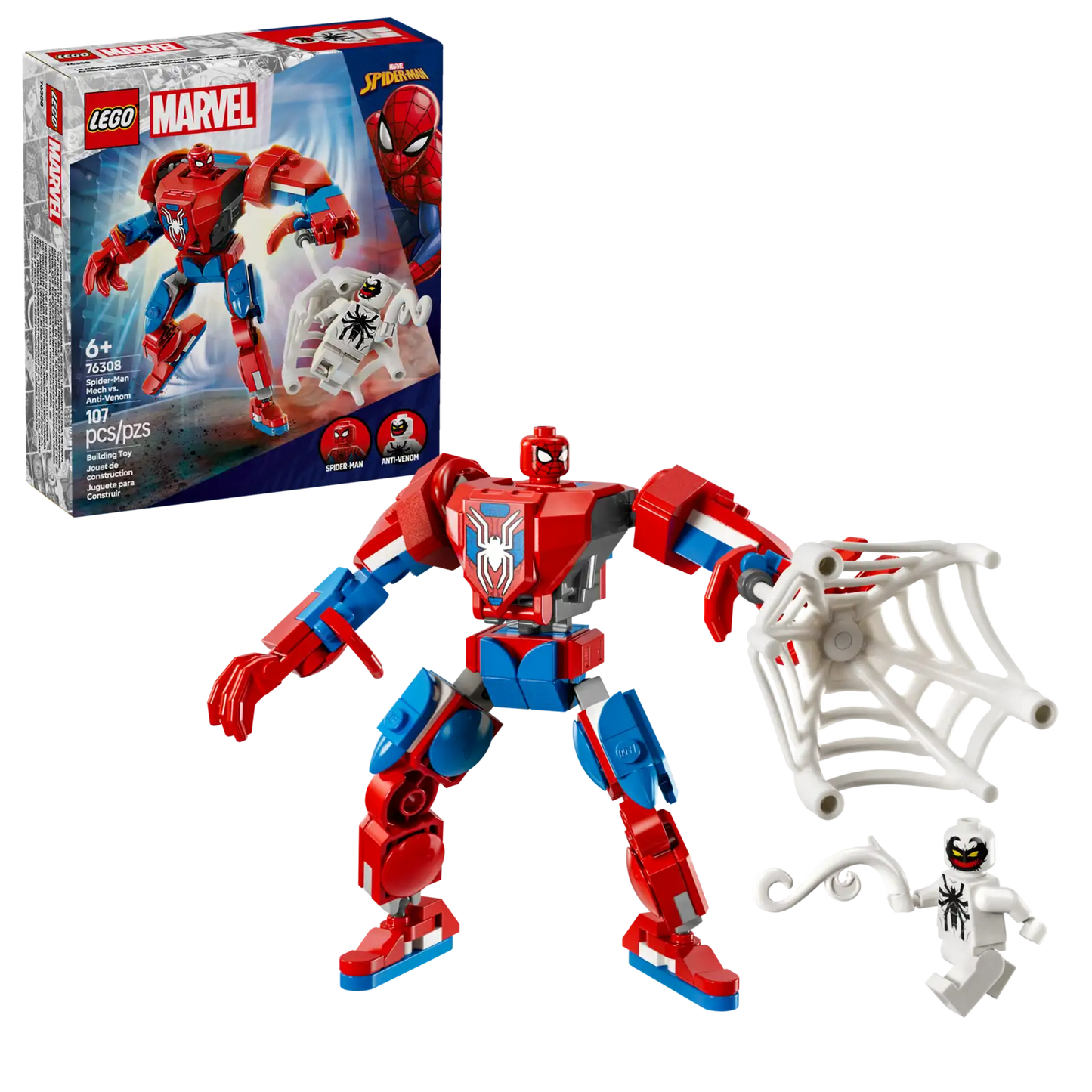 Spider-Man Mech vs. Anti-Venom #76308