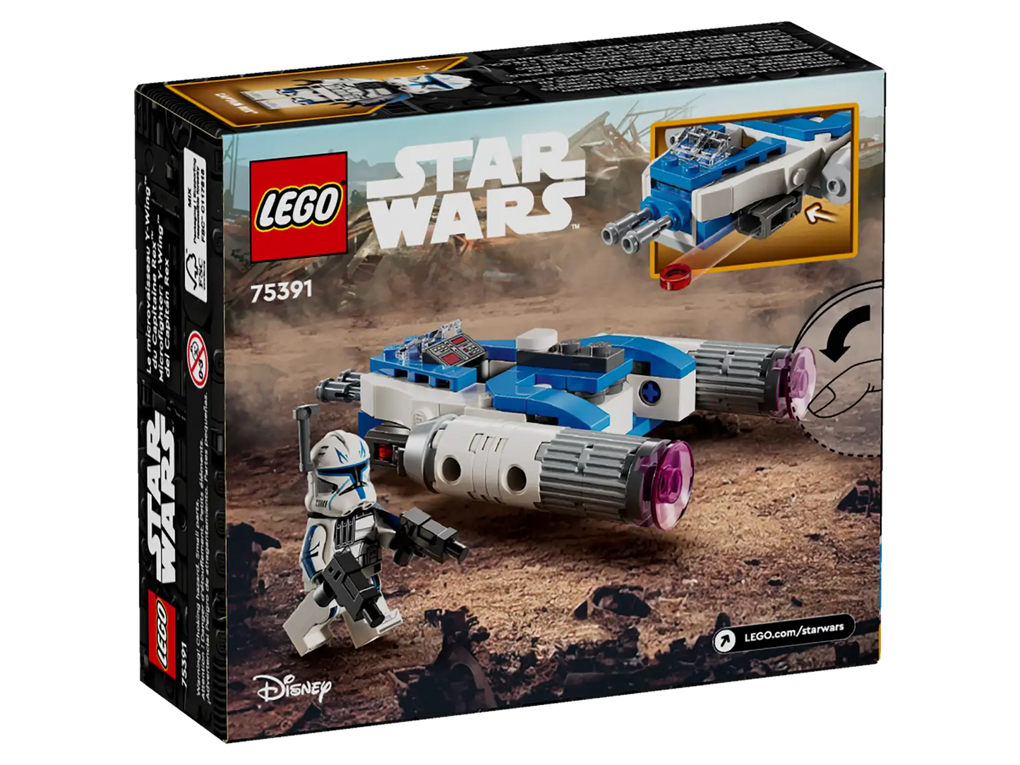 Captain Rex™ Y-Wing™ Microfighter #75391