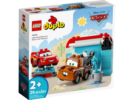 Lightning McQueen & Mater's Car Wash Fun