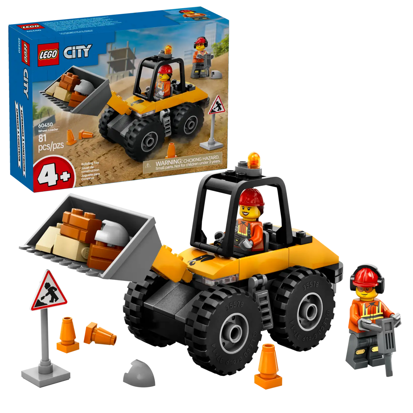 Yellow Construction Wheel Loader #60450