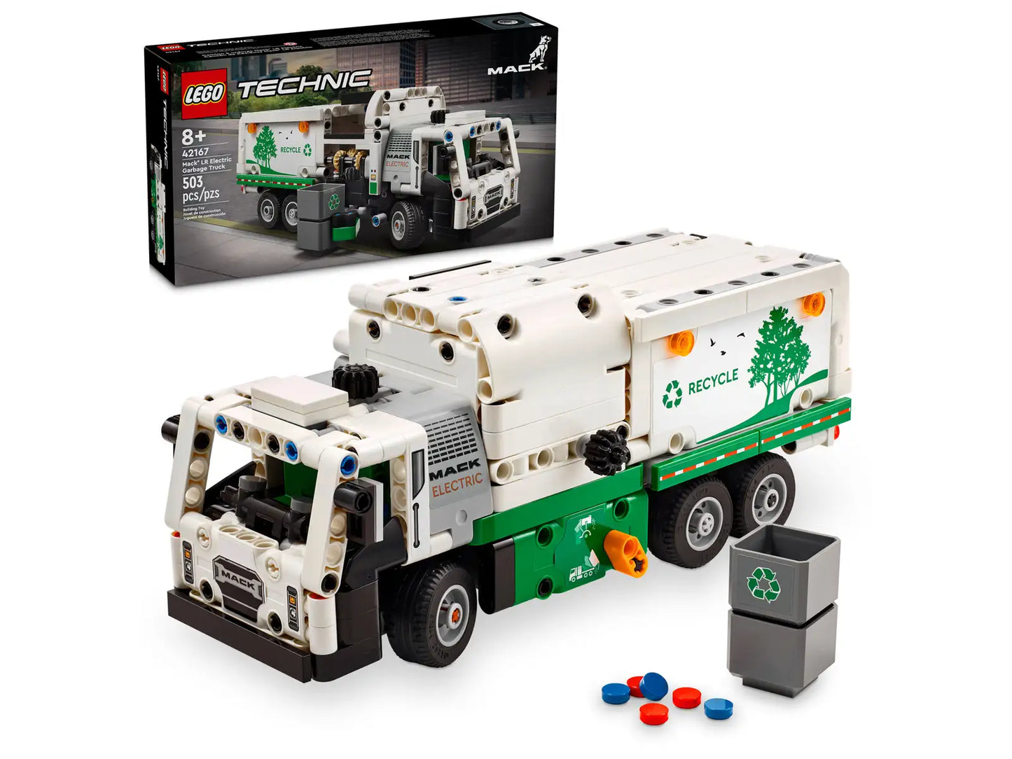 Mack® Lr Electric Garbage Truck #42167