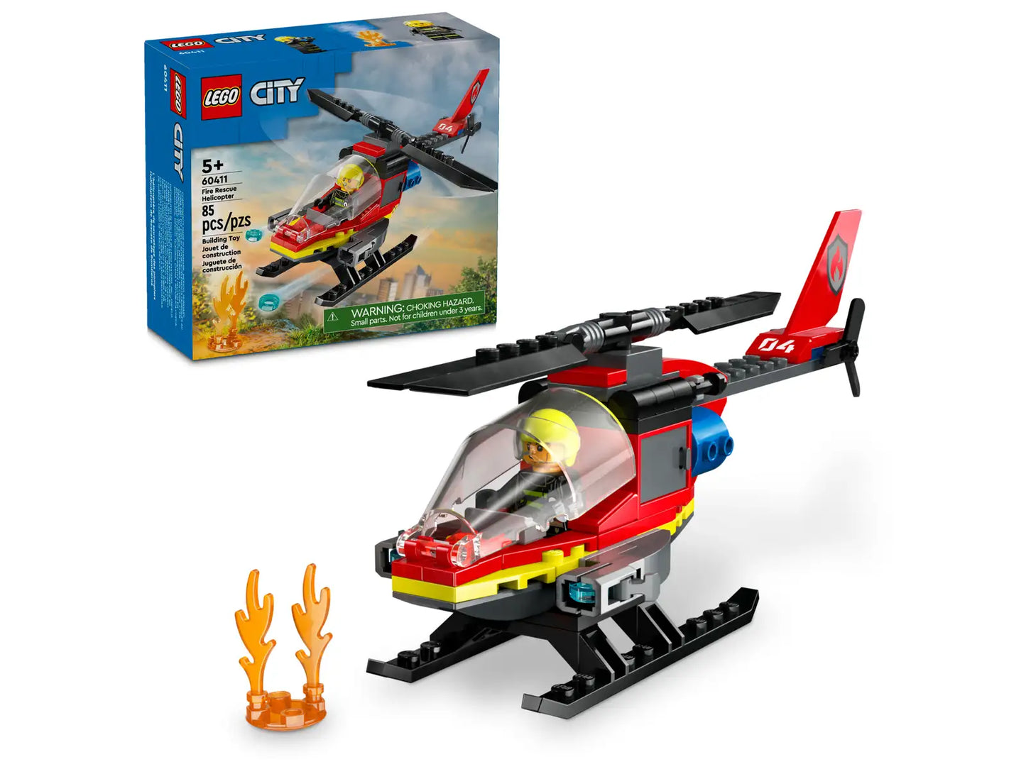Fire Rescue Helicopter #60411