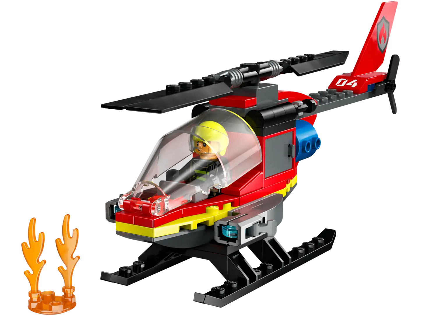 Fire Rescue Helicopter #60411