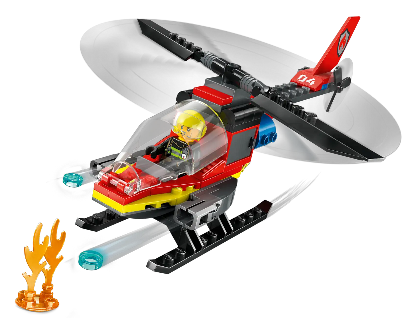 Fire Rescue Helicopter #60411