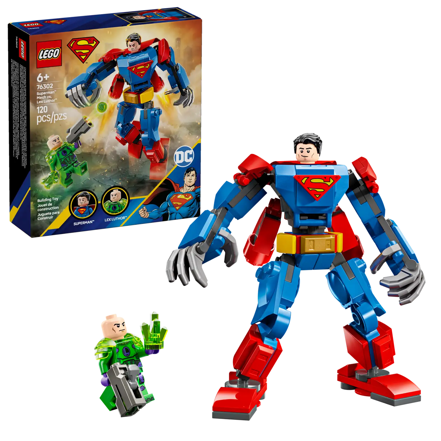 Superman™ Mech vs. Lex Luthor™ #76302