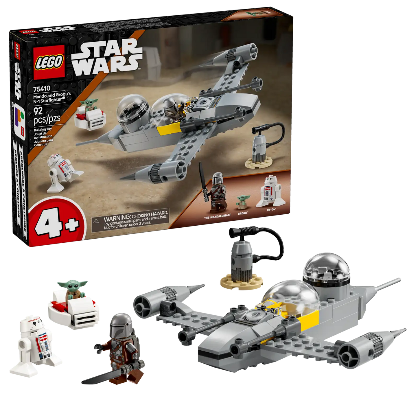 Mando and Grogu's N-1 Starfighter™ #75410