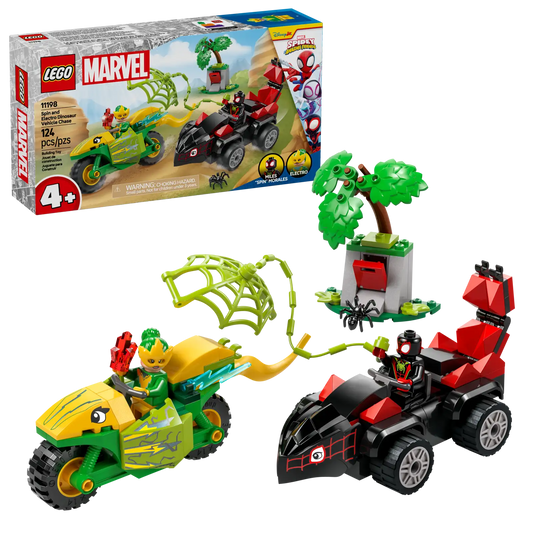 Spin and Electro Dinosaur Vehicle Chase #11198