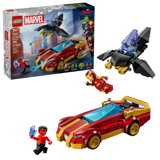 Iron Man Car & Black Panther vs. Red Hulk #76310