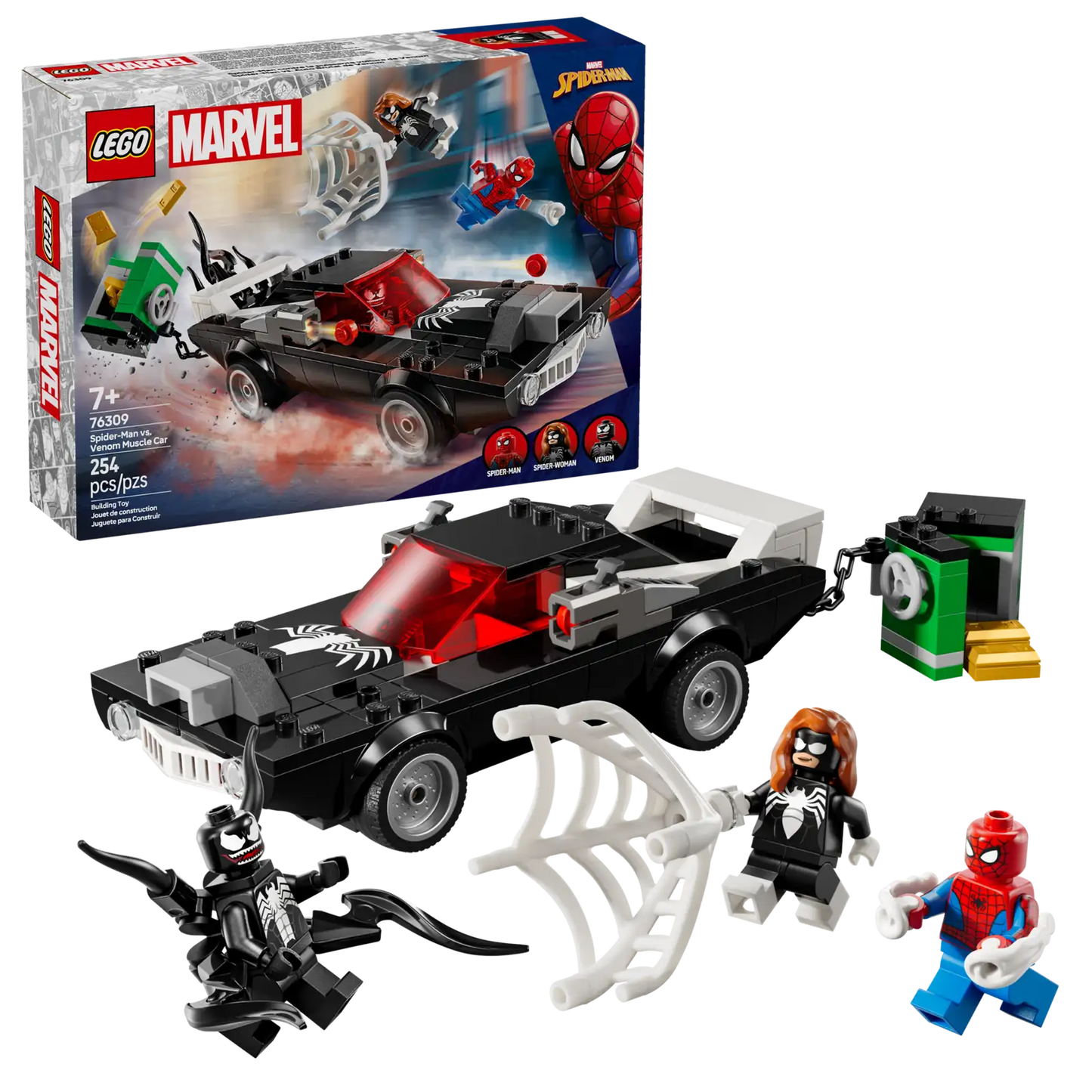 Spider-Man vs. Venom Muscle Car #76309