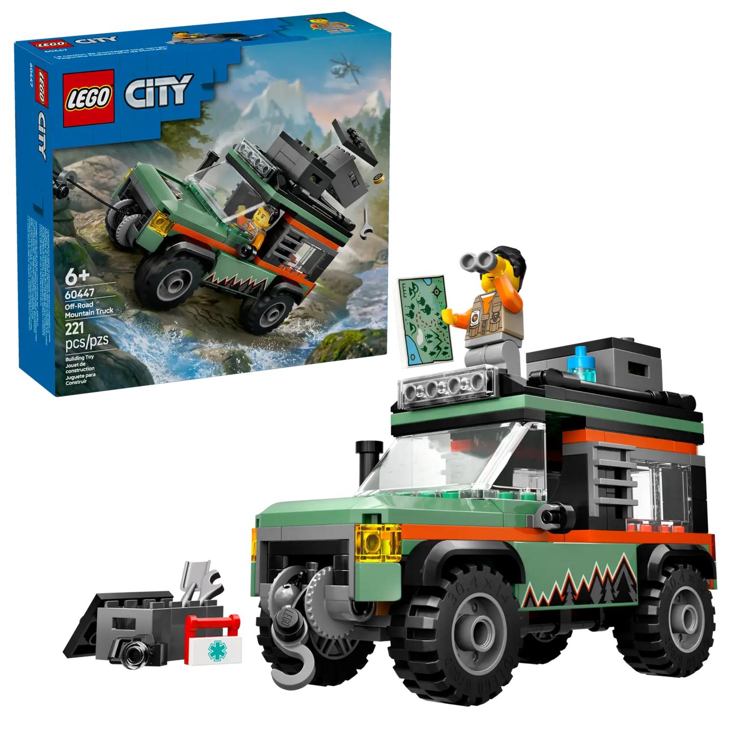 Off-Road 4x4 Mountain Truck #60447