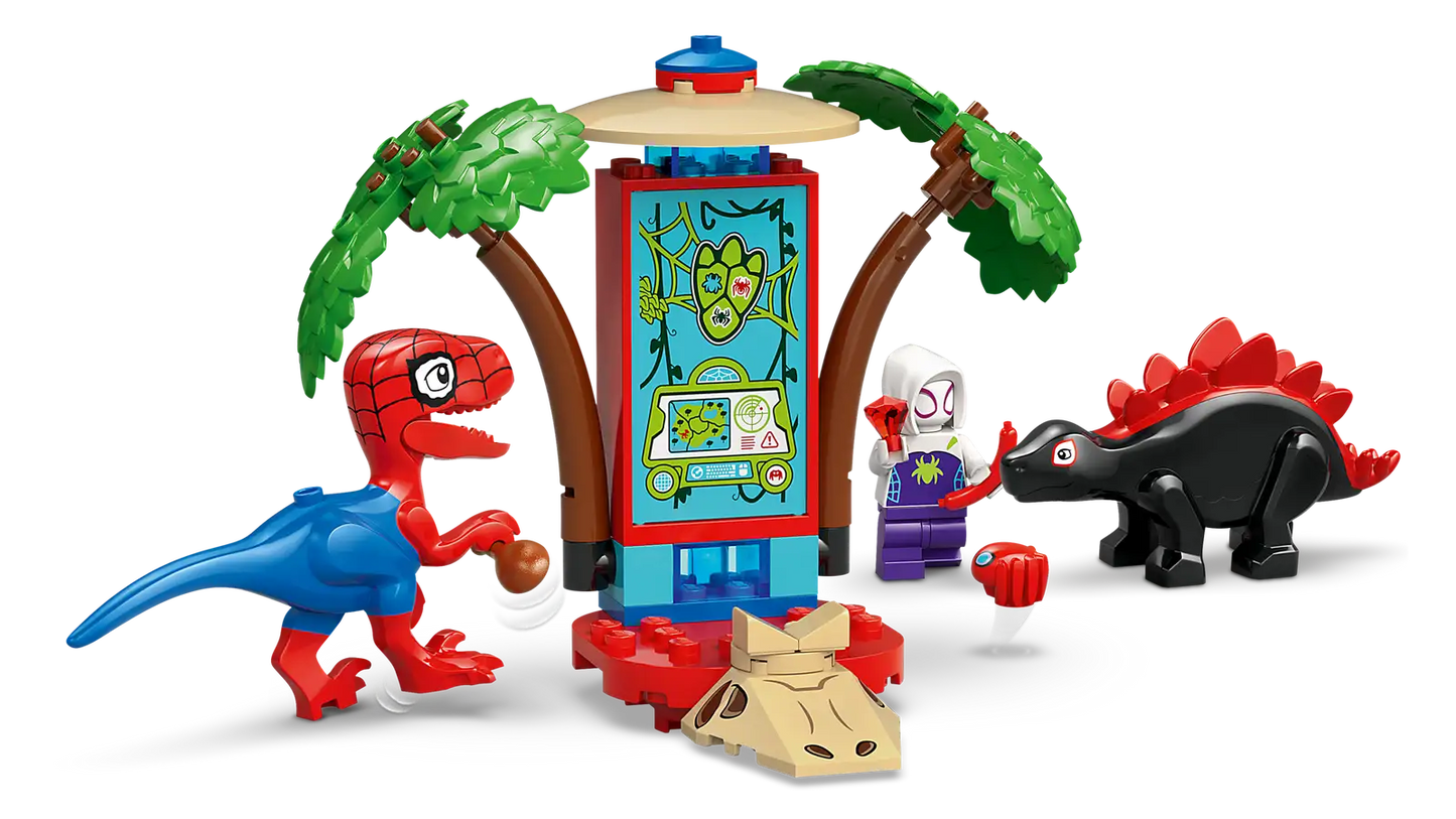 Spidey and Gobby's Raptor Battle at Tree House HQ #11200
