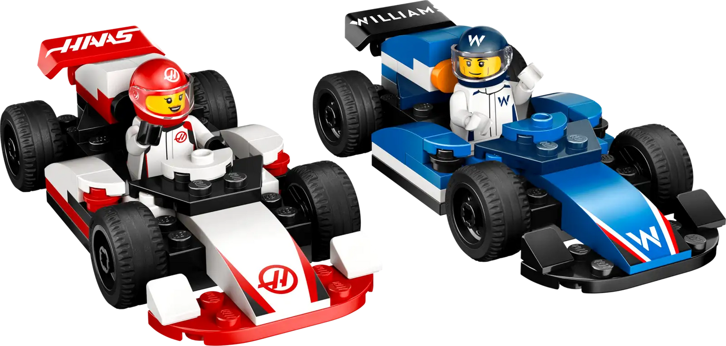 F1® Williams Racing & Haas F1® Race Cars #60464