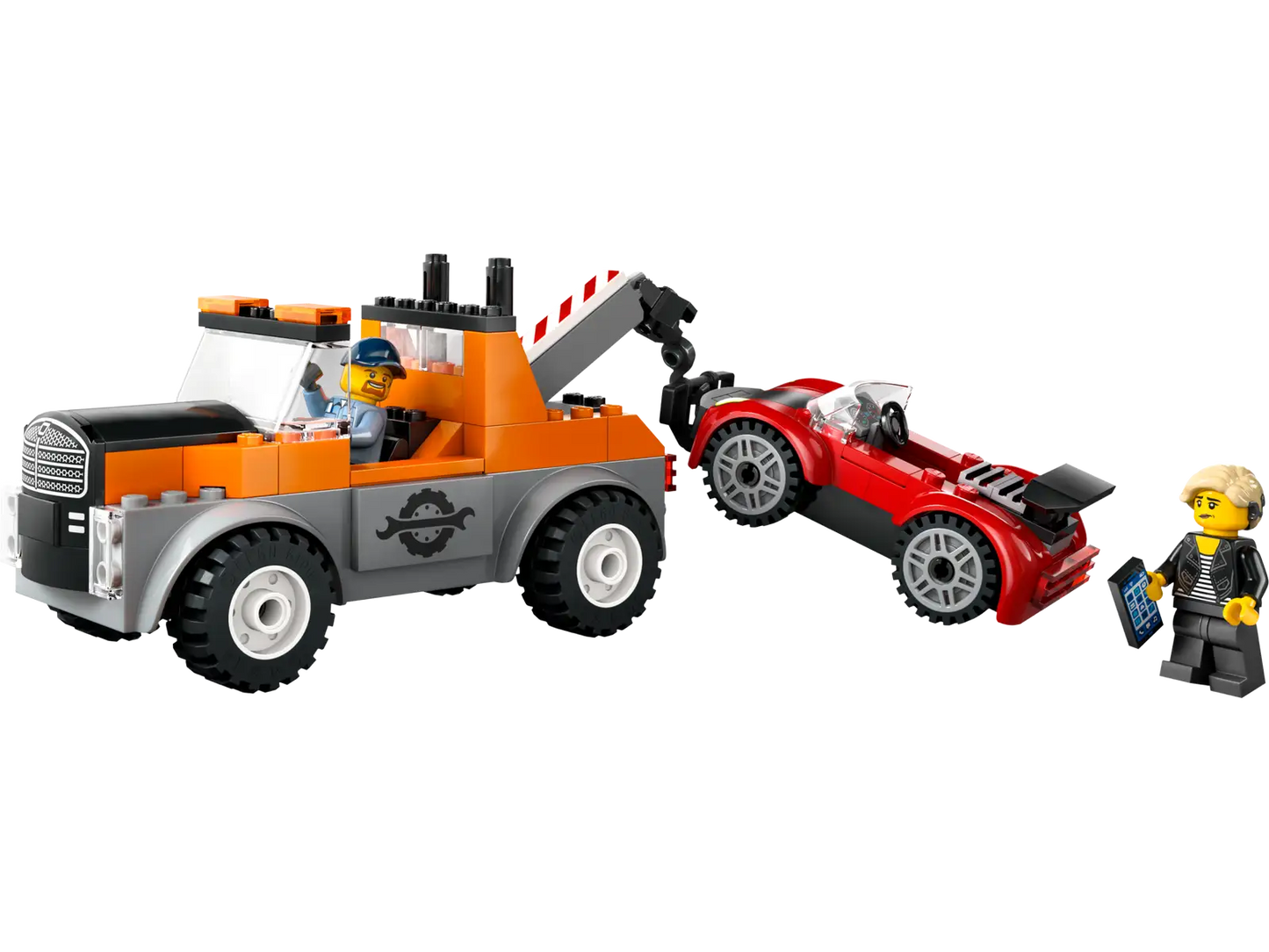 Tow Truck and Sports Car Repair #60435