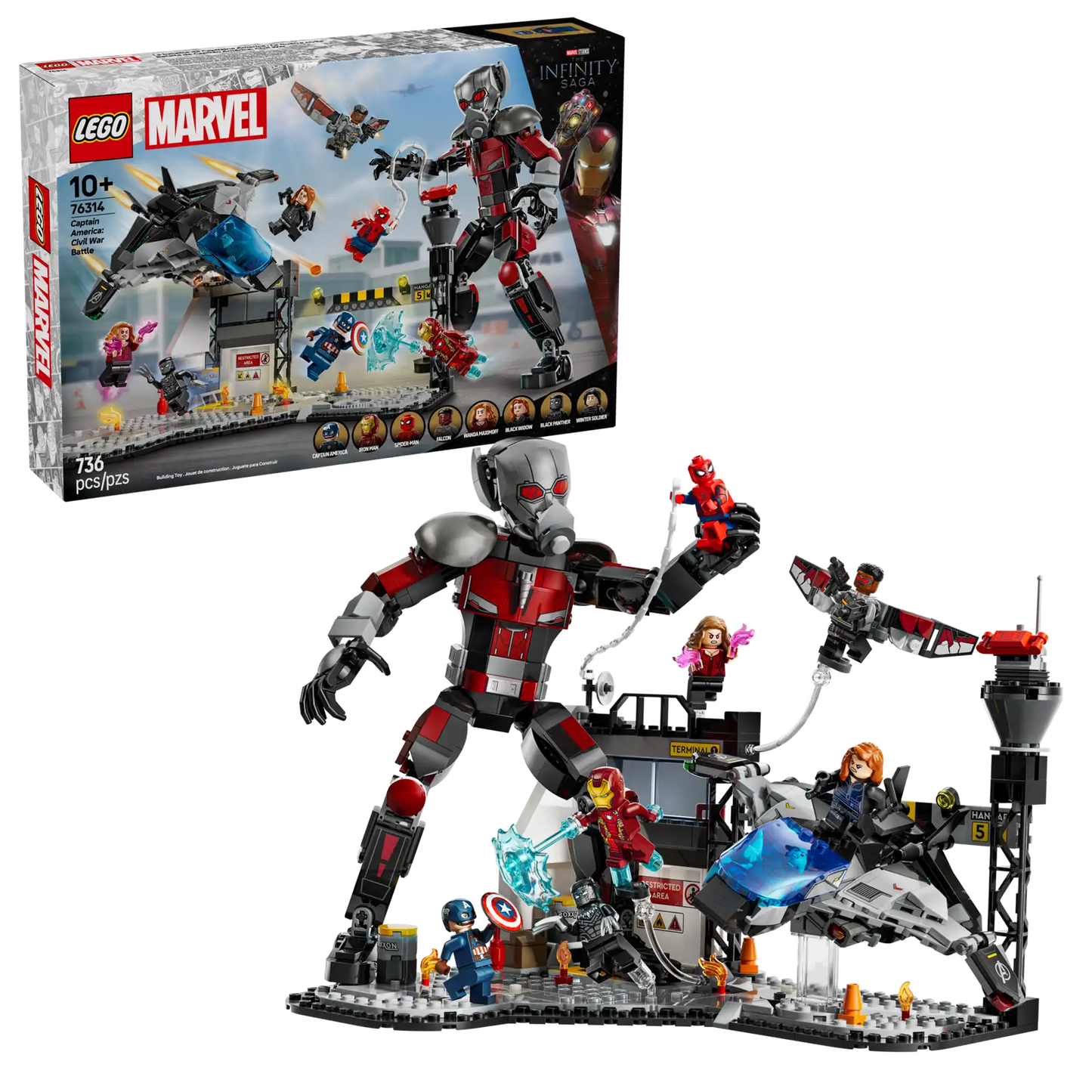 Captain America: Civil War Action Battle #76314