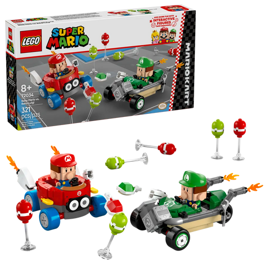 Mario Kart™ – Baby Mario vs. Baby Luigi #72034